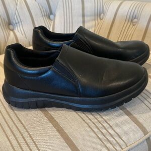 Men's Black Slip-On Shoes